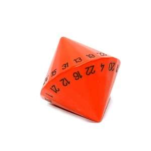  Opaque Orange/black d34 Dice, Numbered Toys & Games