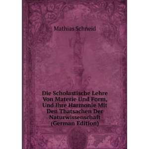   Der Naturwissenschaft (German Edition) Mathias Schneid Books