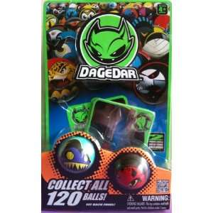  DaGeDar Ball Set with 2 Trading Cards & 2 Display Stands, Set 