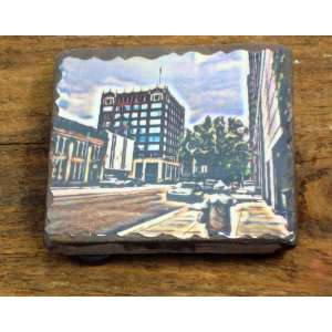  Street Scene No. 4 Marble Coaster