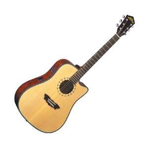  Washburn D46 SCE Acoustic Electric Guitar Musical 