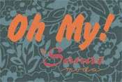 MODA Fabric ~ OH MY ~ by Sanae   1/2 yard  