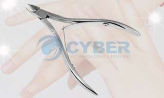 Stainless Steel Cuticle Nipper Manicure Cutter Trimmer Nail Care Tool 