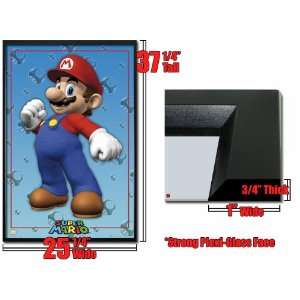  Framed Super Mario Brothers Poster Nintendo Fr33438
