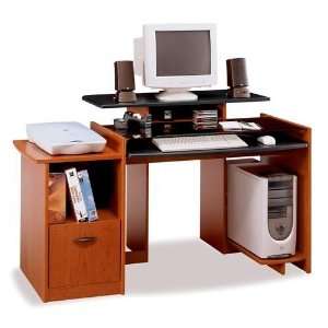 Bush Furniture Visions Desk w/File   Rose Wood Maple/Galaxy  