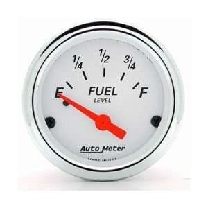 Arctic White Fuel Level Gauge 2 1/16 in. 0 Ohms Empty 90 Ohms Full For 