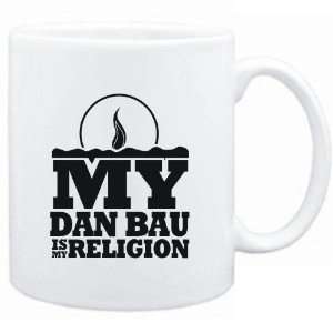 Mug White  my Dan Bau is my religion Instruments  Sports 