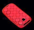 New hot pink Gel skin case silicone cover for Samsung i5800 galaxy 3
