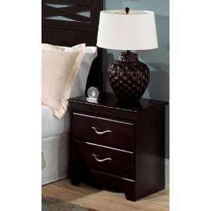   Nightstand In Cherry Finish by Standard Furniture