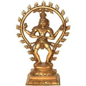Dancing Shiva   Brass Sculpture
