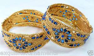   Jewelry Polki Diamante Style kada bangles bracelet Jewellery D6  