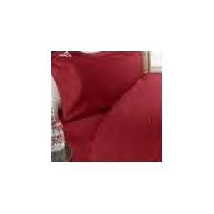   1600 Thread Count California King Size Sheet Set in Red Wine Burgundy