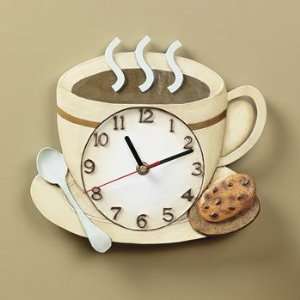  Coffee Cup Clock   Party Decorations & Wall Decorations 