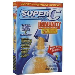   Immunity Formula Drink Mix, Orange, 7 ct, 4 pk