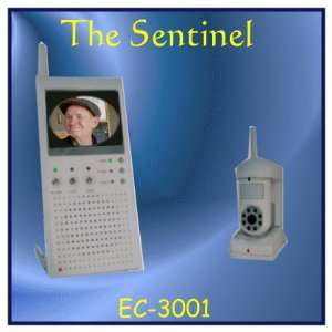  The Sentinel. Portable Color Wireless Monitor with Large 