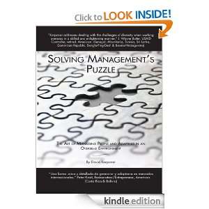 SOLVING MANAGEMENTS PUZZLE THE ART OF MANAGING PEOPLE AND ADAPTING 