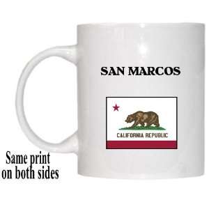  US State Flag   SAN MARCOS, California (CA) Mug 