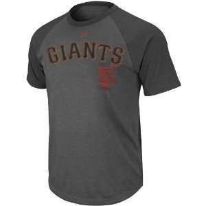  Majestic San Francisco Giants Record Holder Raglan T Shirt 