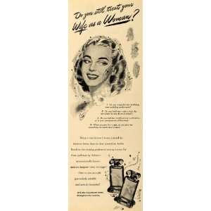 1947 Ad Adrian Perfumes Saint Sinner Fragrances Product   Original 