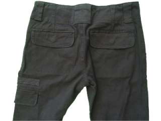 NWT Sanctuary Clothing Capri Cargo Pants Black 27 $130  