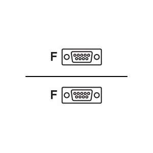   Cable for Alterpath ACS1 DB9 F To DB9 F Crossover 6FT Electronics