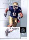 Kyle McCarthy 2010 Senior Bowl RC Card Notre Dame  