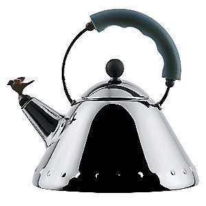    Kettle with Bird Whistle Miniature by Alessi