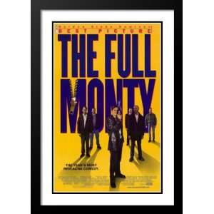 The Full Montey Framed and Double Matted 20x26 Movie Poster  