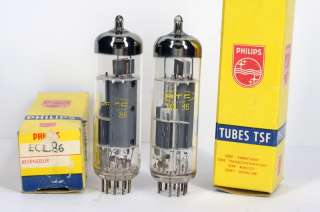 NOS (New Old Stock) RTC PHILIPS ECL86 vintage electron tubes made in 