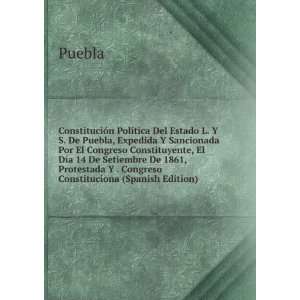   Protestada Y . Congreso Constituciona (Spanish Edition) Puebla Books