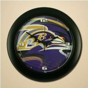    Baltimore Ravens High Definition Wall Clock
