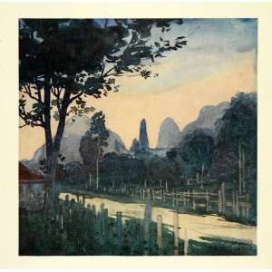 1912 Print Archibald Stevenson Forrest Art Organ Mountains Teresopolis 