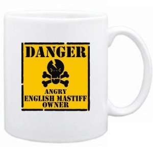   New  Danger  Angry English Mastiff Owner  Mug Dog