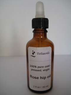 Rosehip Seed Oil   100% Pure Cold Pressed, virgin rose hip oil 2oz 