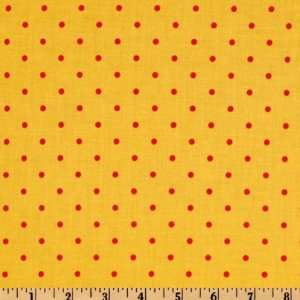  44 Wide Delighted Dot Gold Fabric By The Yard Arts 