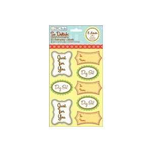  ANW So Delish 3d Labels 8pk everyday just For You, To/from 