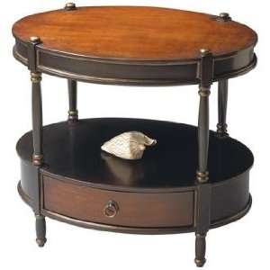  Cafe Noir Oval Wood Accent Table