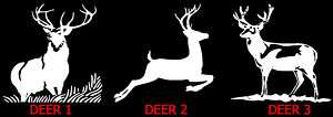 Buck Deer / Hunter Hunting   Vinyl Decal Sticker ~}  