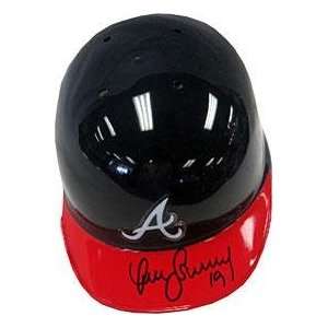   Atlanta Braves Mini Helmet   Autographed MLB Helmets and Hats Sports