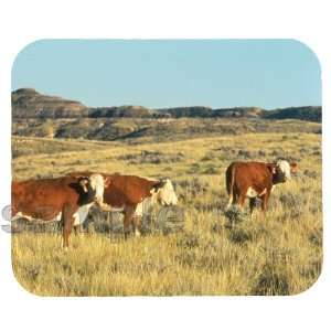  Hereford Cattle, Montana Mouse Pad 