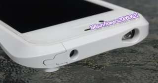 White Porcelain Deff Cleave Aluminum Metal Case Bumper for Apple 