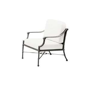  Woodard Delphi Cast Aluminum Lounge Patio Chair Cognac 
