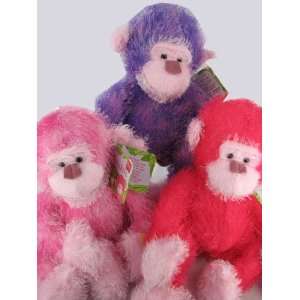  16 Plush Rumbling Tremble Monkey In Pink Toys & Games