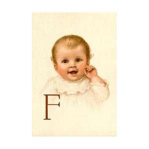  Baby Face F 12x18 Giclee on canvas