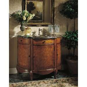 Cole and Co Vanities ENGLISHMANORDEM English Manor Demilune Vanity N A