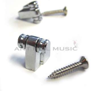 ROLLER STRING TREES PAIR FOR ELECTRIC GUITAR   CHROME  
