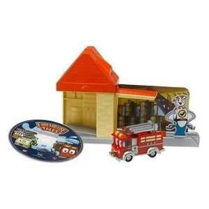  Firehouse Tales 3.5 Vehicle Accessory Playset Red with 
