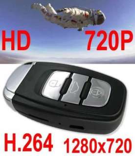 HD 720p Car Key Camera Video DV Driving Recorder 30fps  