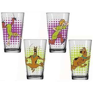  Scooby Doo Glass Tumbler 4 Pack