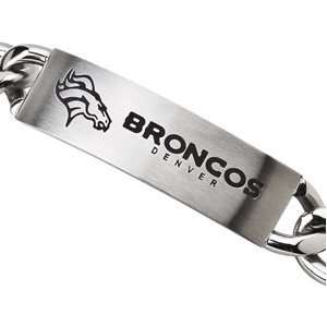 Elegant and Stylish 08.00 inch Denver Broncos Team Name and Logo Id 